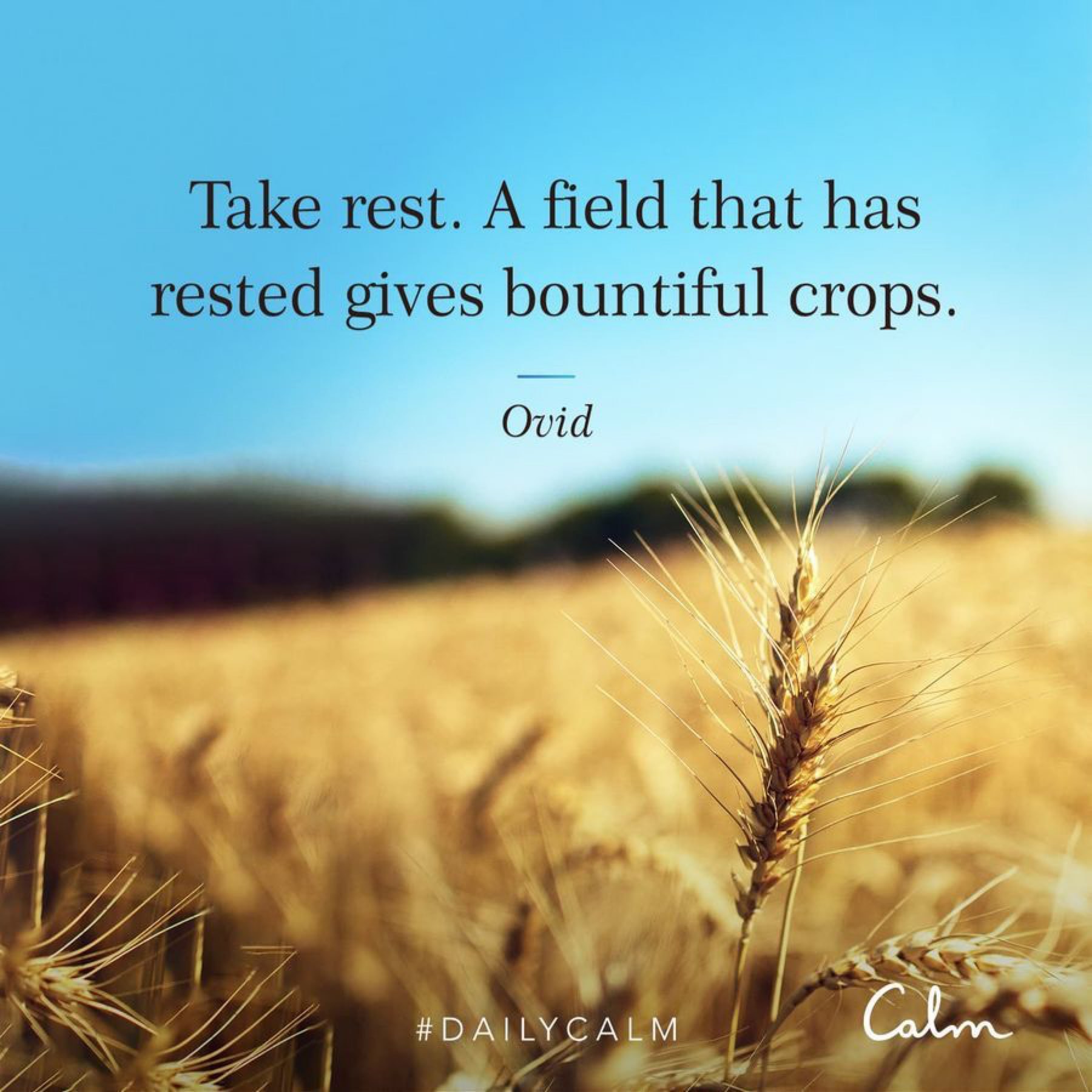 Take rest