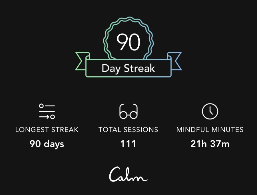 90 day streak