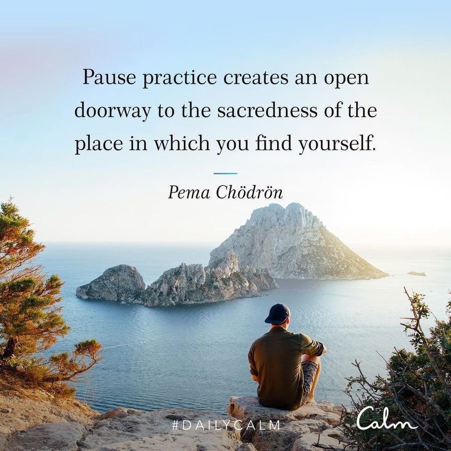 Pause practice
