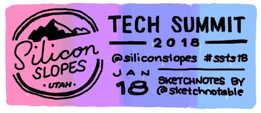 Silicon Slopes 2018 Sketchnotes