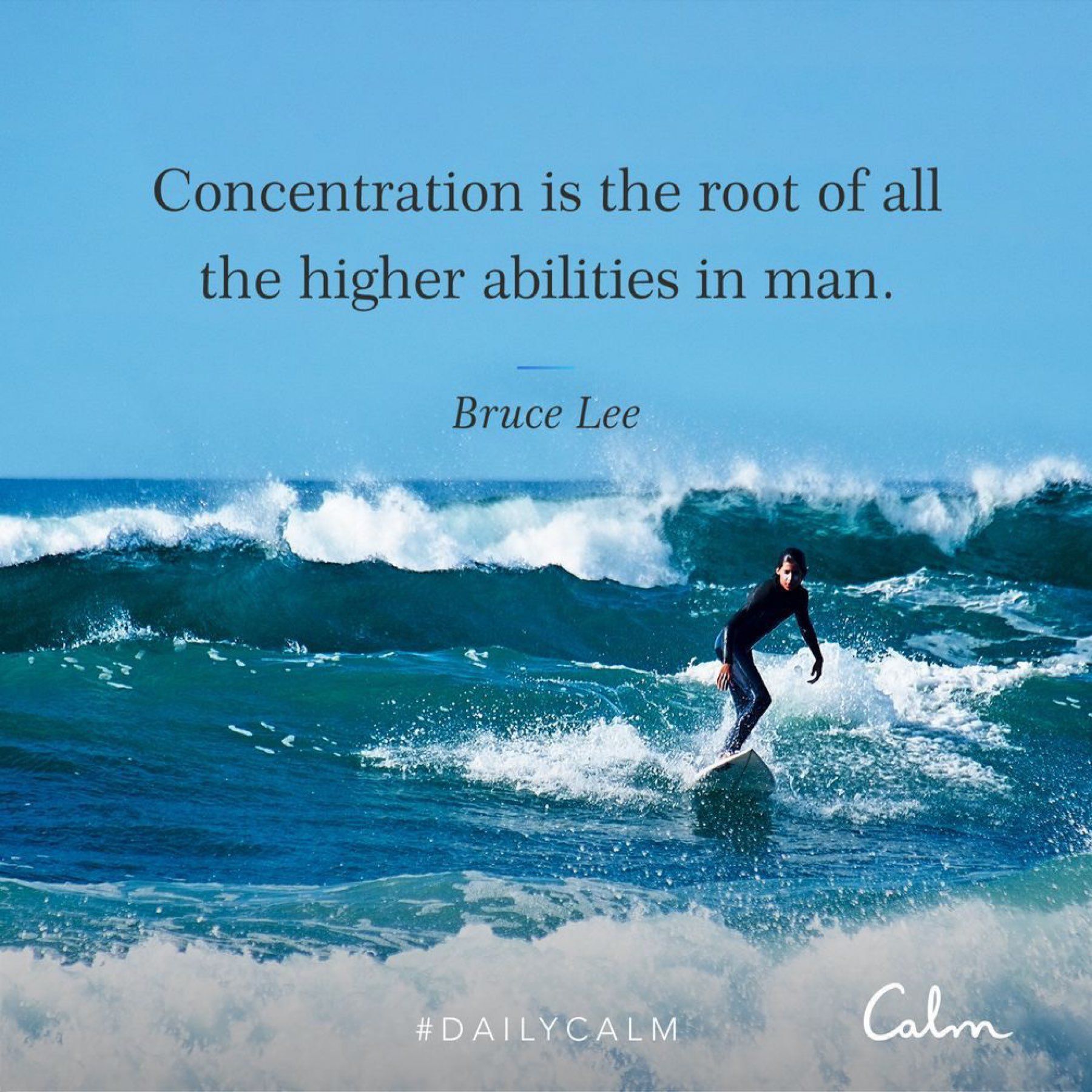 Concentration is the root